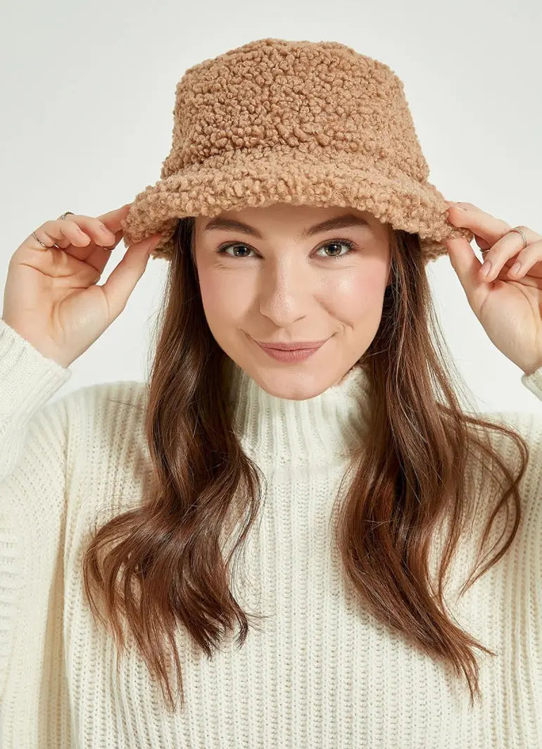Camel Bucket Kadın Şapka 6709