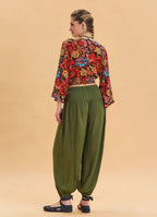 Şalvar Haki Pantolon 2759