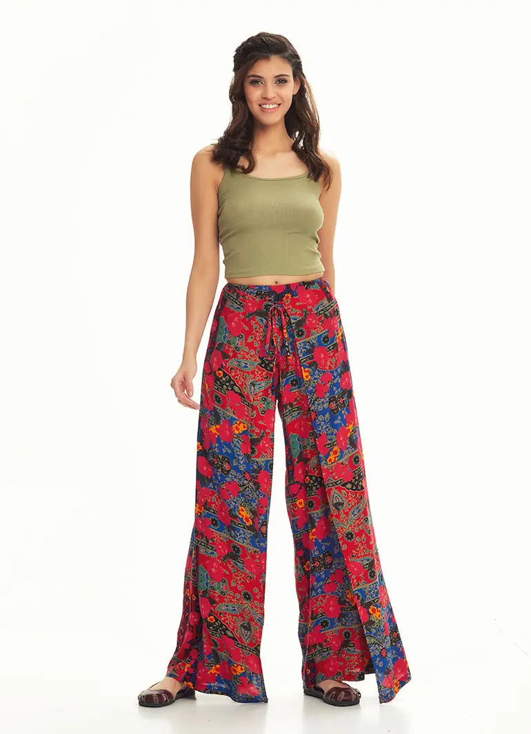 Etnik Bilmece Roma Desen Pantolon 2868
