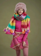 Peluş Pembe Kalpak Şapka 6701