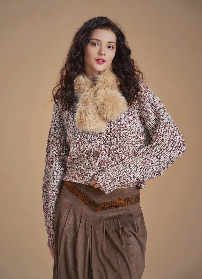 İçten Geçmeli Camel Atkı 6705