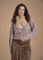 İçten Geçmeli Camel Atkı 6705