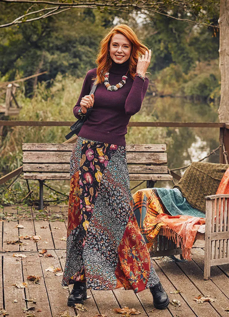 Patchwork Uzun Etek 3103