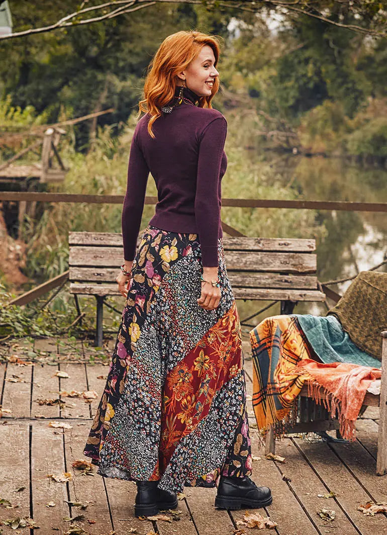 Patchwork Uzun Etek 3103