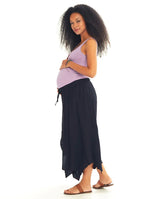 Siyah Beli Lastikli Hamile Pantolon 3539