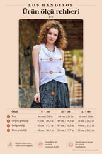 Ethnic White Bohemian Chic Authentic Blouse 2313