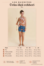 Draped Neck Asymmetric Cut Cream Ethnic Blouse 7209