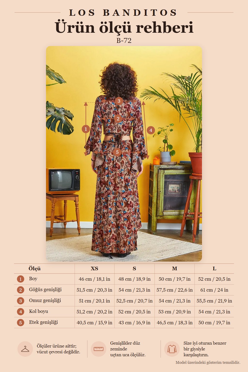 Rose Patterned Spanish Sleeve Crop Blouse 5197