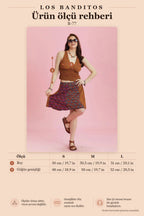Smocked Floral Summer Blouse 6285