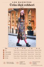Boat Neck Thumbhole Winter Coffee Sahara Dress 6613