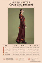 Black Daphne Boat Neck Tie-Waist Flared Sleeve Women's Dress 6621