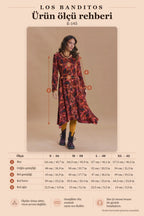 Boat Neck Asymmetric Cut Button Detail Coral Long Sleeve Dress