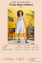 Spaghetti Strap Tiered White Square Neck Dress 5176