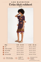 Cut Out Front-Tie Purple Floral Dress 5264