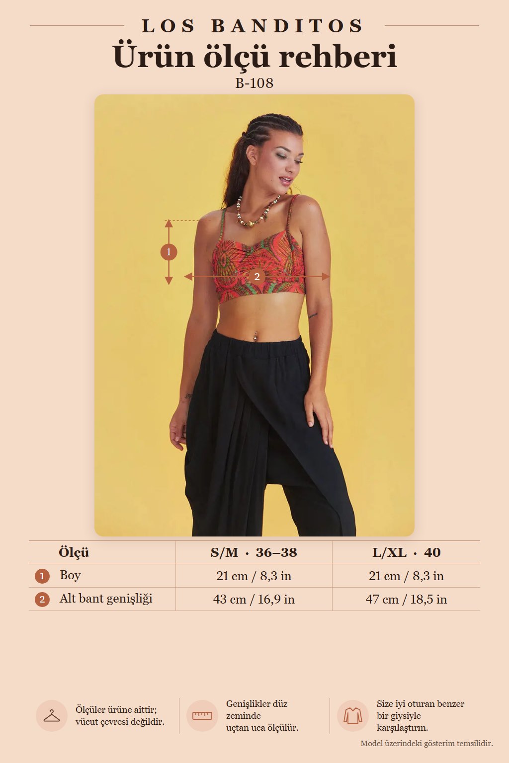 Patterned Thin Strap Cut Out Detail Cotton Bralette 6566