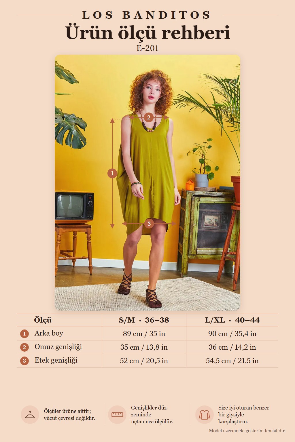 Bohemian Style Short Loose Green Tunic Dress 6734