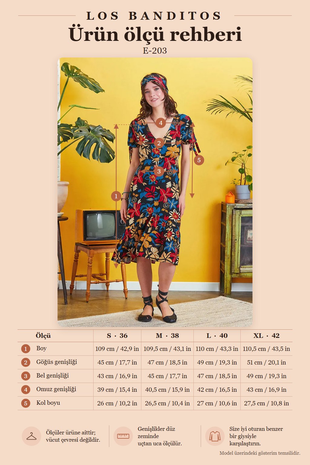 Bohemian Black Floral Print Bohemian Dress 5281