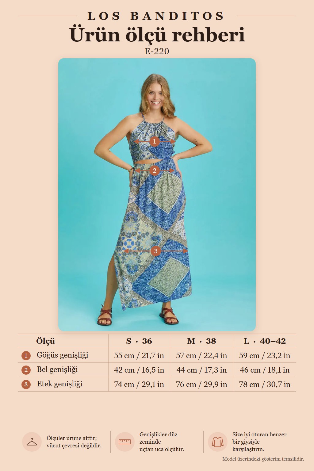 Slit Neck-Tie Halter Patterned Dress 6346