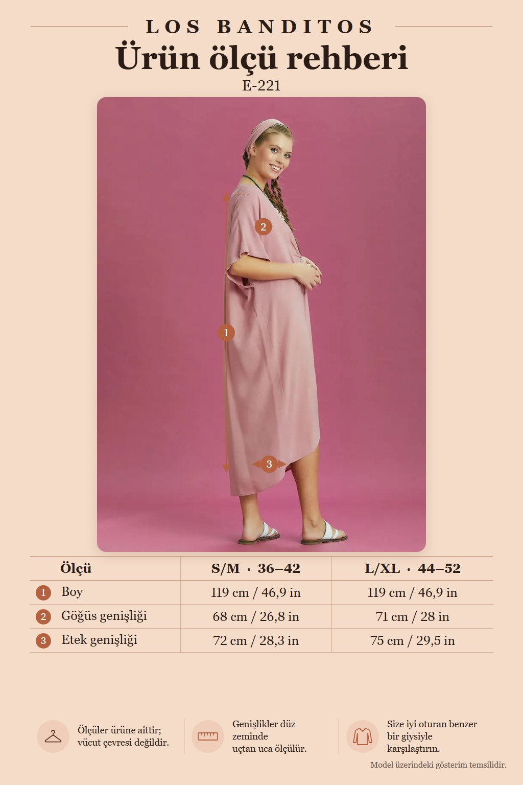 V-Neck Front-Knotted Pink Batwing Sleeve Dress 6486