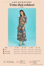 Back Cut-Out Floral Bohemian Dress 6473