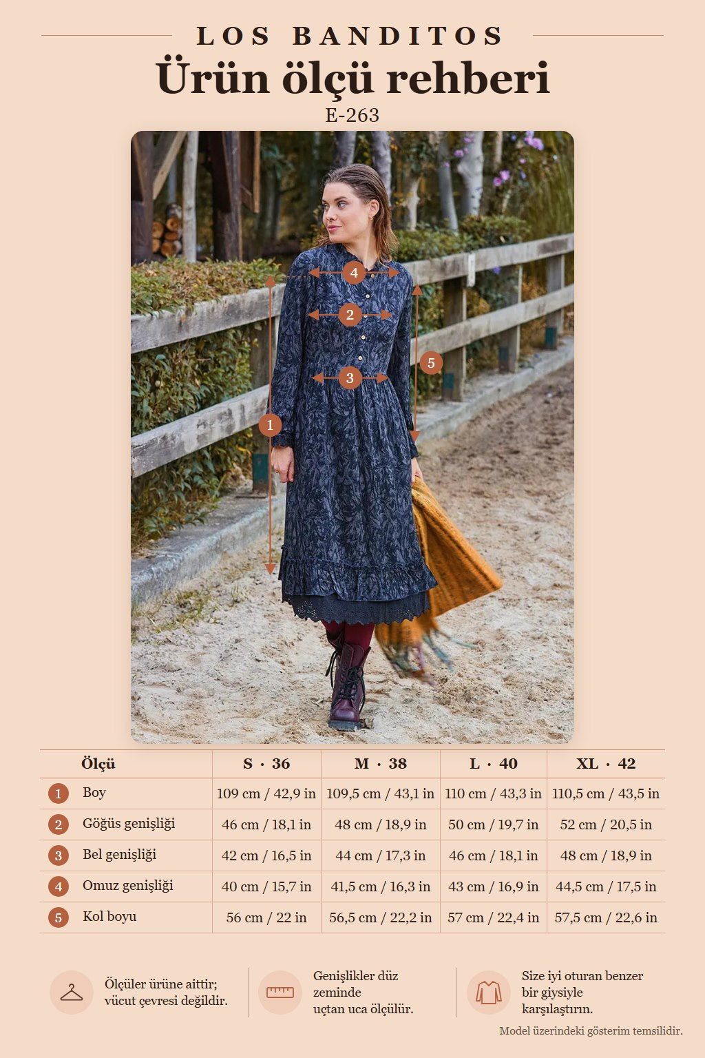 Button-Detail Lace Anthracite Long-Sleeve Dress 7061