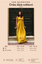 Green Ethnic Backless Spaghetti Strap Dress 7350