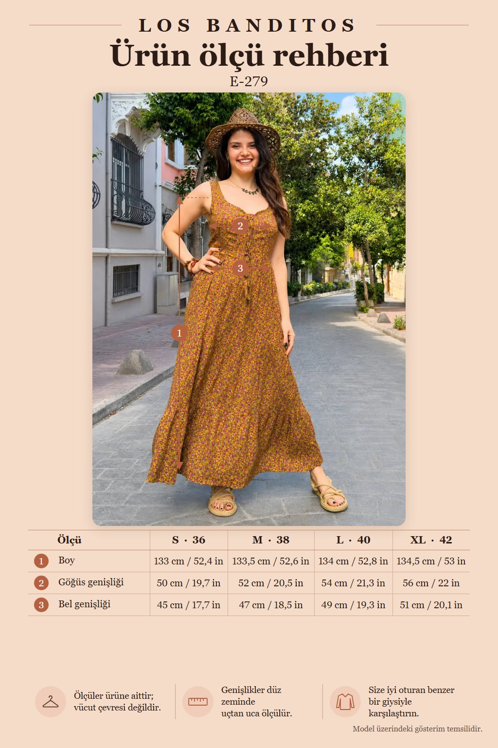 Wide Neck Front Lace-Up Green Floral Dress 7353