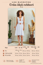 White Bohemian Daily Short-Strap Authentic Dress 569