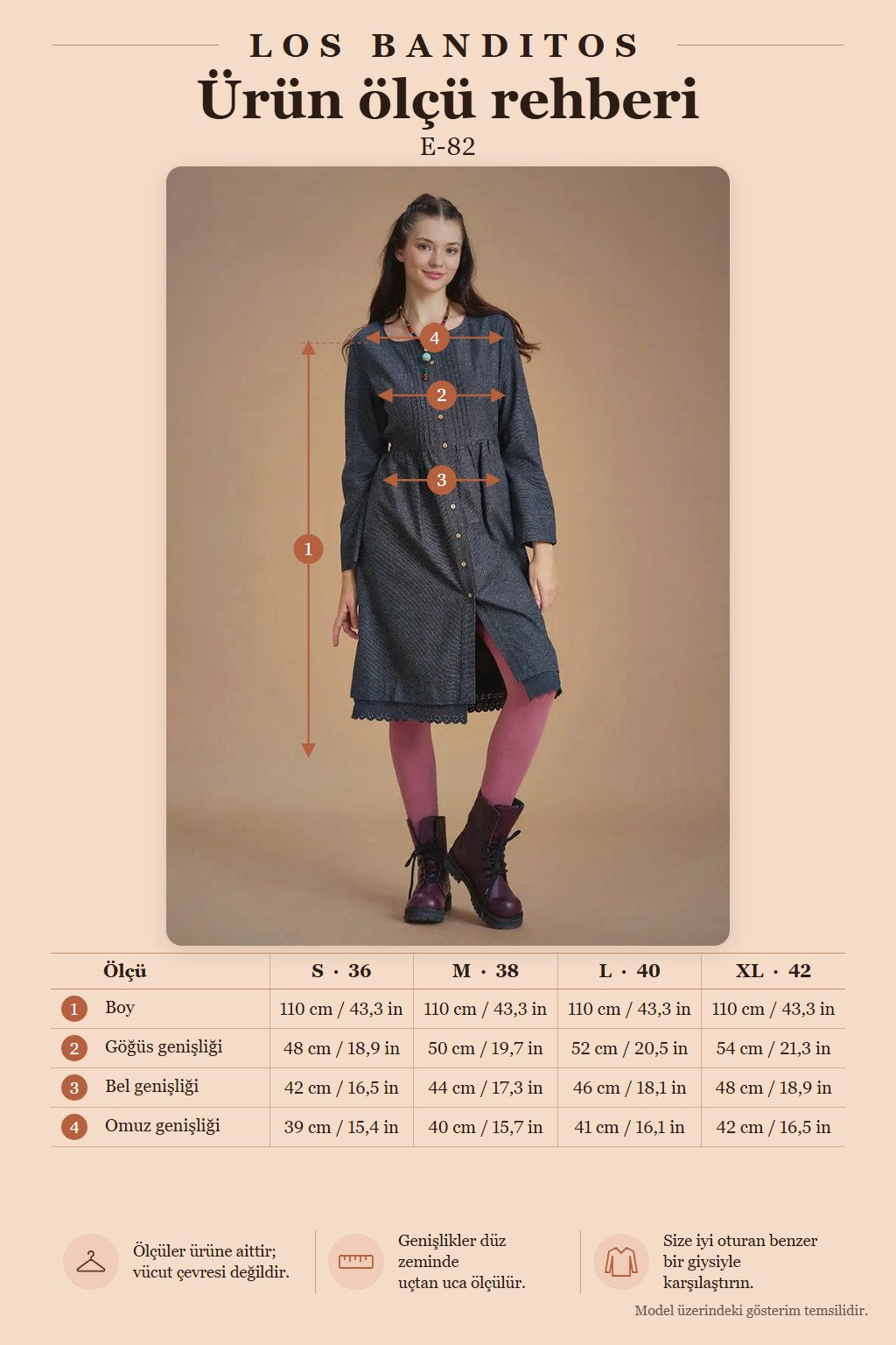 Ribbed Collar Lace Detail Long Sleeve Gray Dress 6688
