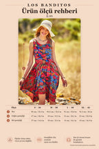 Roman Patterned Asymmetric Back Zipper Detailed Dress 2032