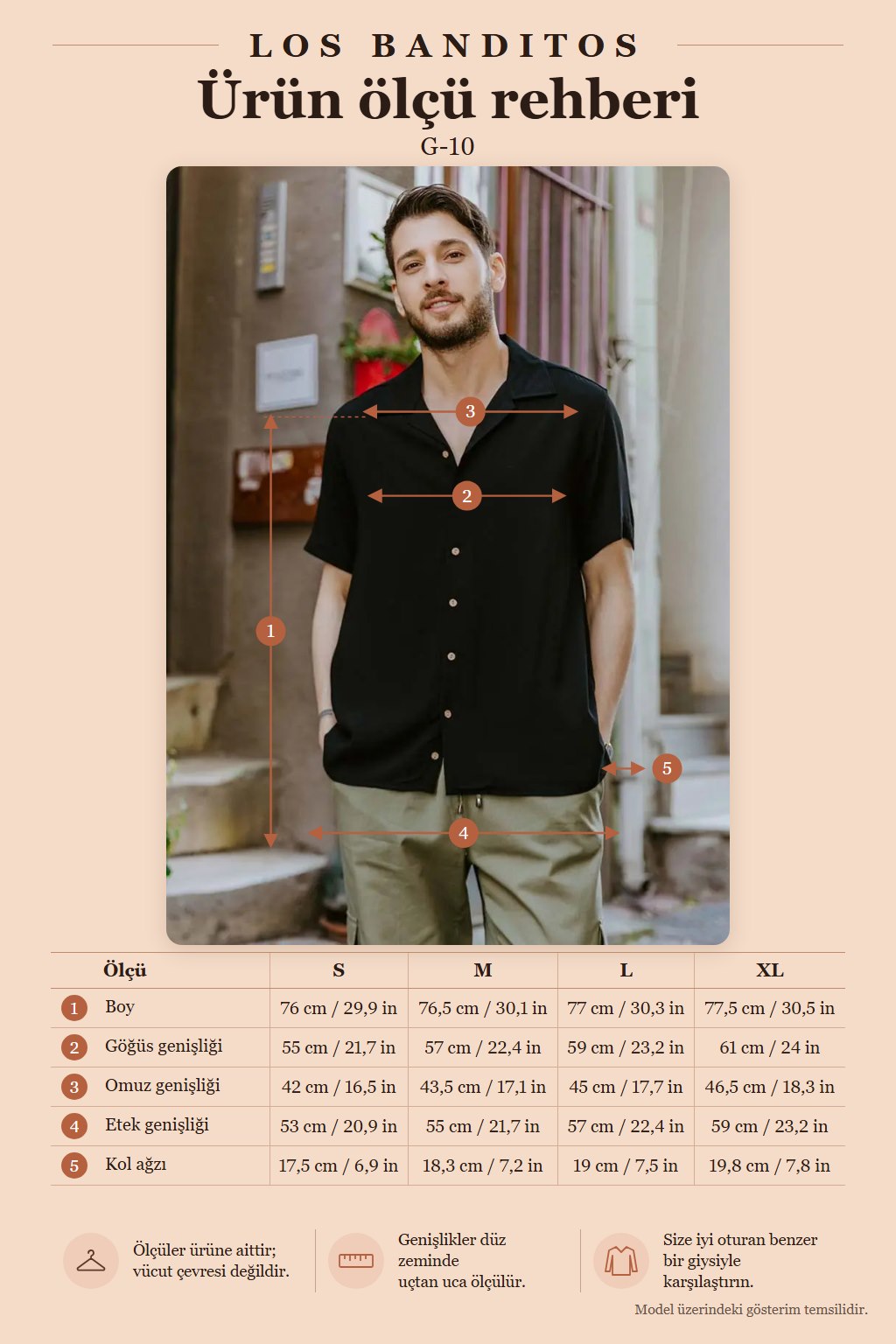 Black Relaxed Fit Men's Shirt 6532