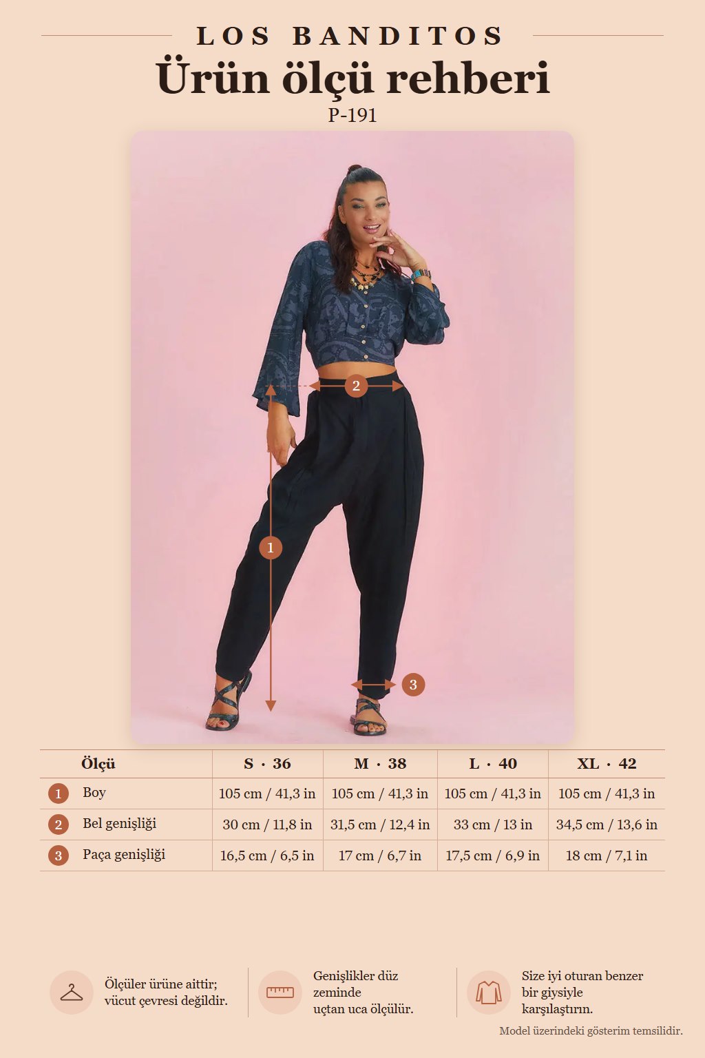 Elastic Waist Pleated Black Summer Trousers 6477