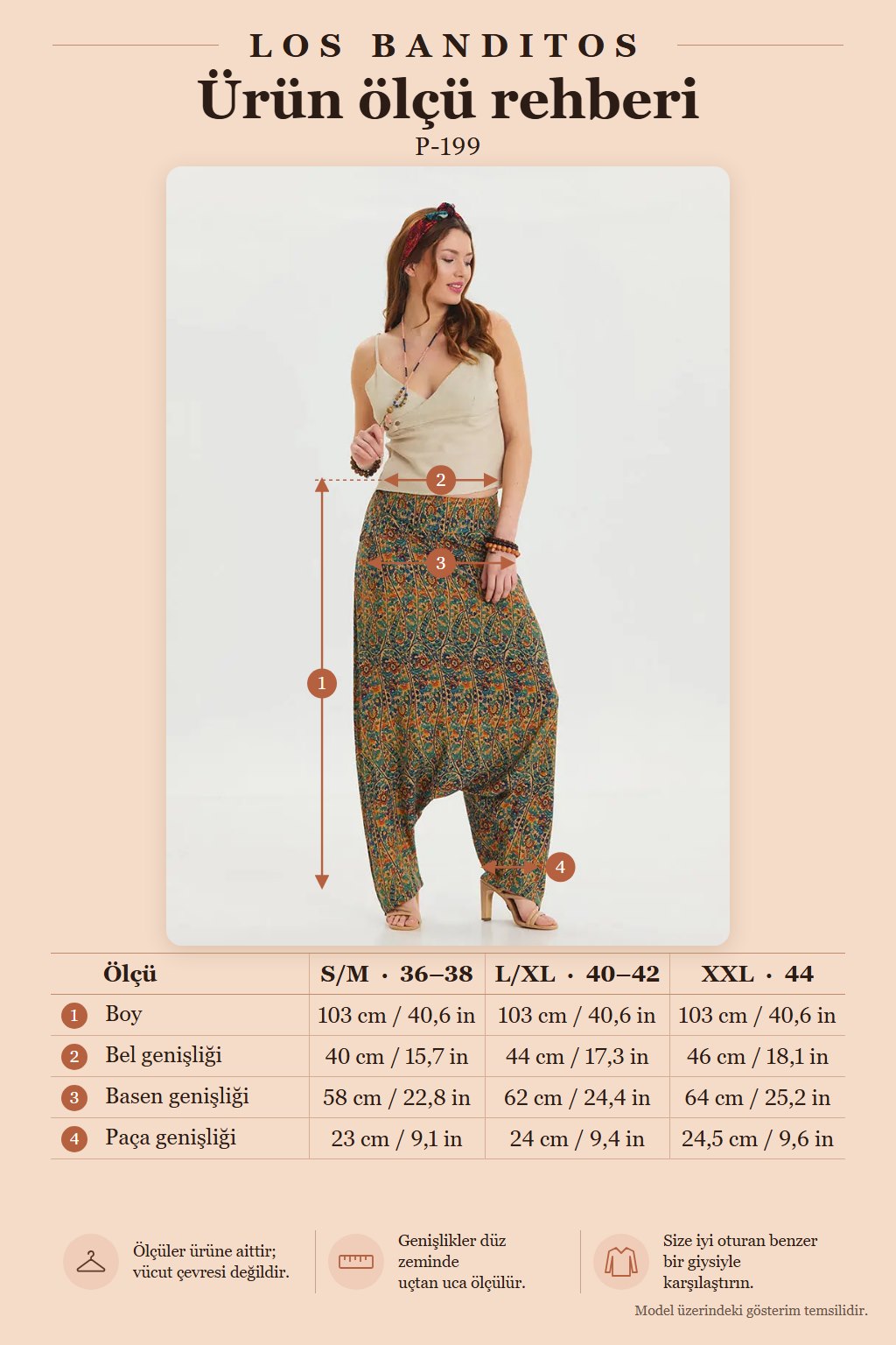 Pocket Detailed Drawstring Hem Petrol Bohemian Harem Pants 6795