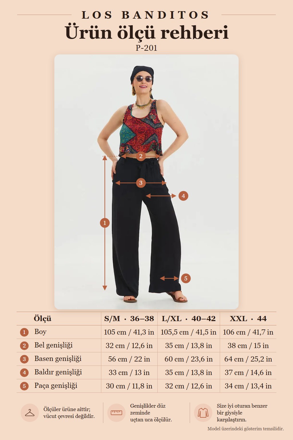 Elastic Waist Sash Detail Black Viscose Trousers 6890