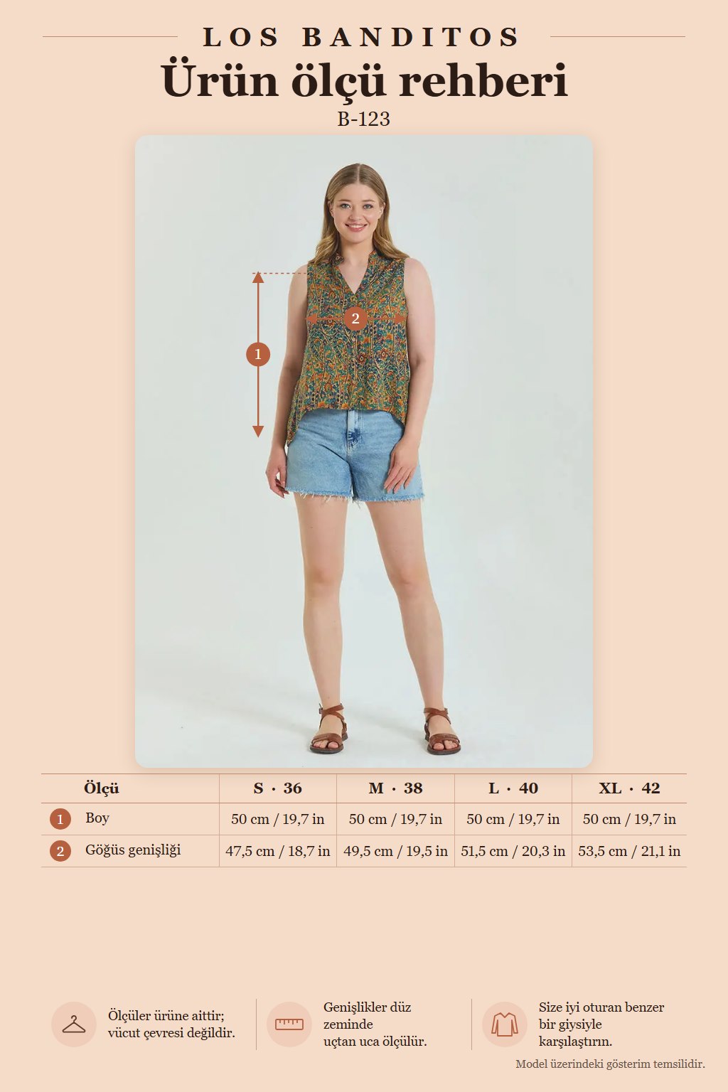 Shirt Collar Asymmetric Cut Petrol Bohemian Blouse 6874