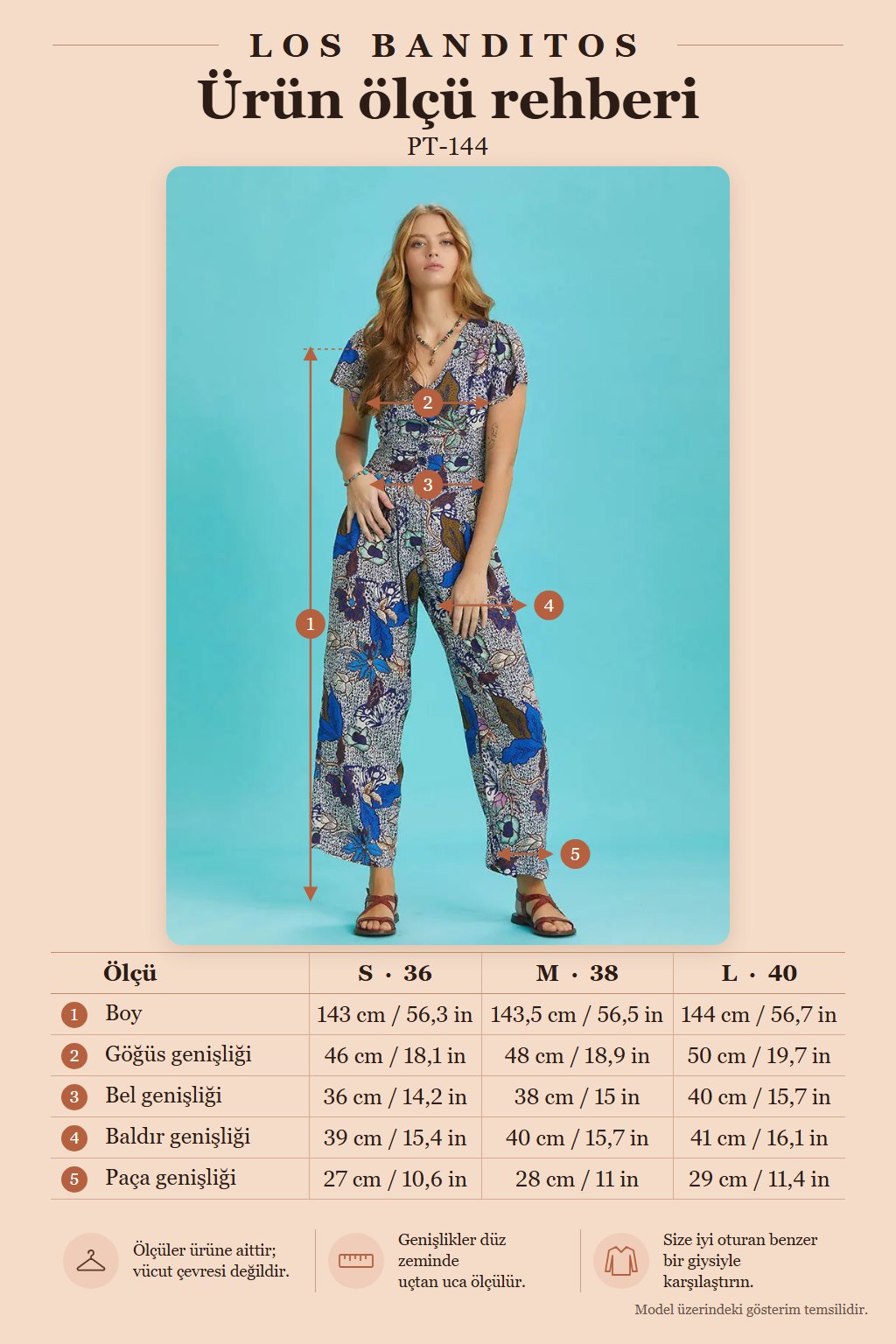 Blue Patterned Half-Sleeve Bohemian Jumpsuit 6355