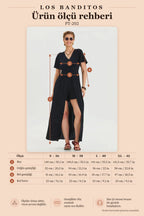 Black Women's Jumpsuit with Ruffle Sleeves and Shorts Detail 6809