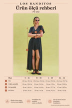 Anthracite Women's Jumpsuit with Flutter Sleeves and Shorts Detail 6807