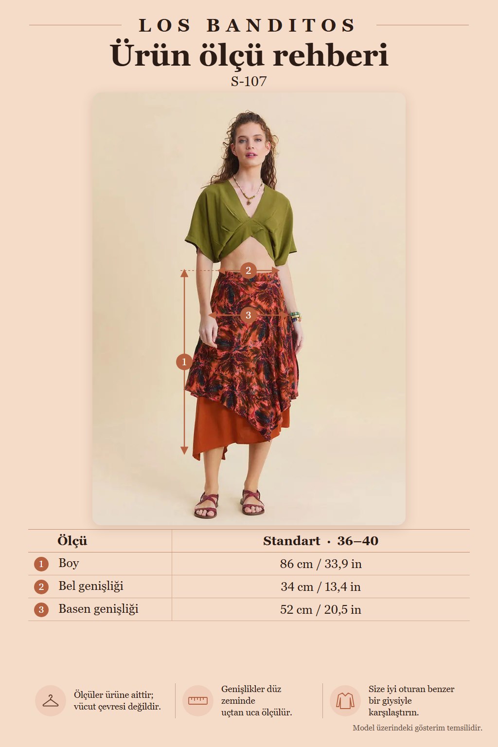 Elastic Waist Double Layer Coral Asymmetric Skirt 7240