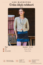 Snap-Button Patchwork Wrap Floral Skirt 6986