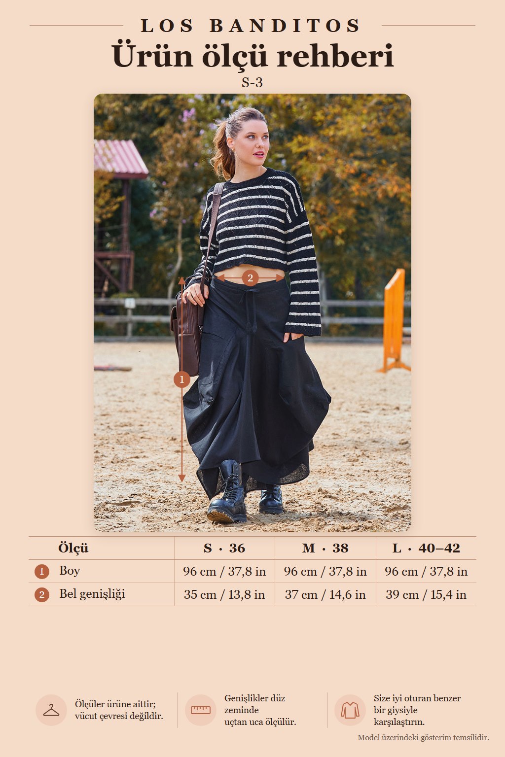 Black Asymmetrical Skirt with Pockets and Drawstring Waist 7003