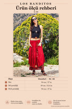 Layered Waist-Tie Button-Down Striped Maxi Skirt 358