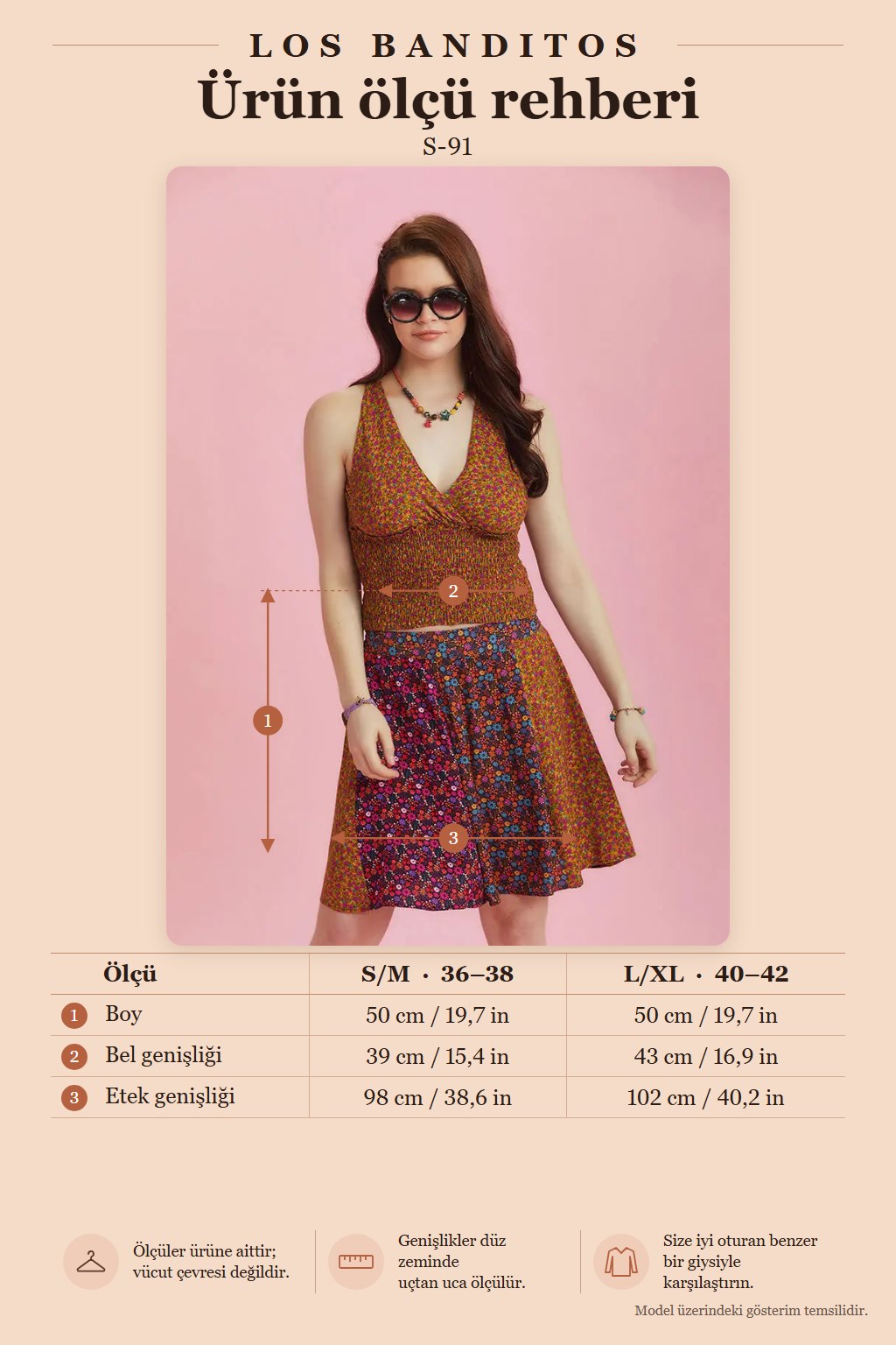 Floral Patchwork Mini Skirt 6297