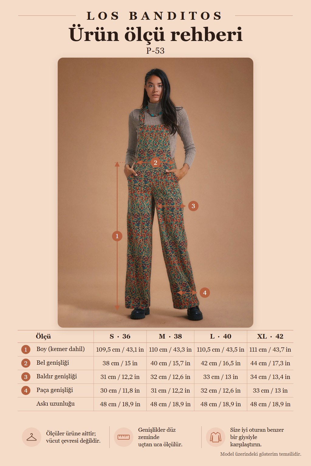 Floral Wide-Leg Overalls Women's Jumpsuit 5277