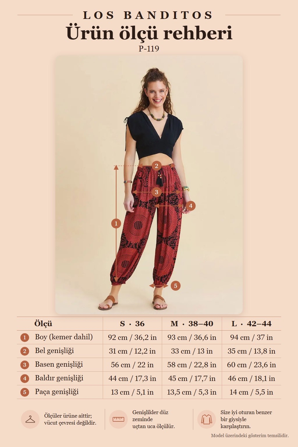 Elastic Waist Lace-Up Detail Fuchsia Women's Ethnic Pants 7171