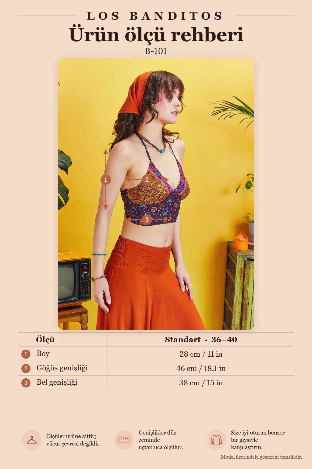 Open-Back Halter Neck Ethnic Print Crop Blouse 5260