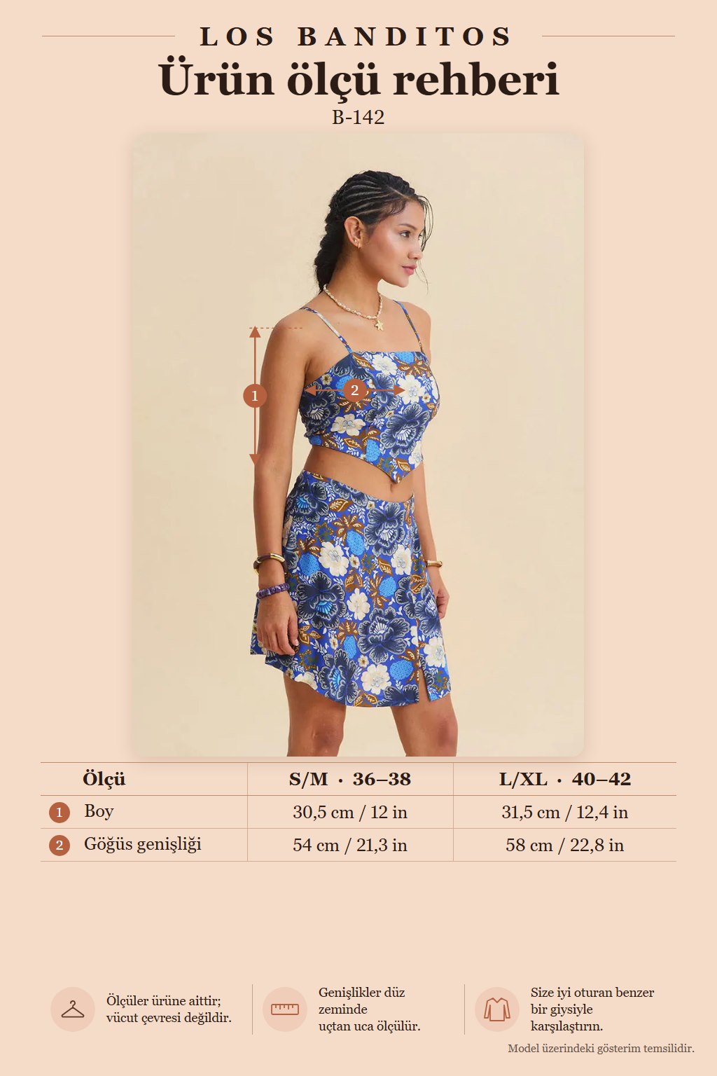Adjustable Strap Elastic Back Blue Crop Blouse 7270