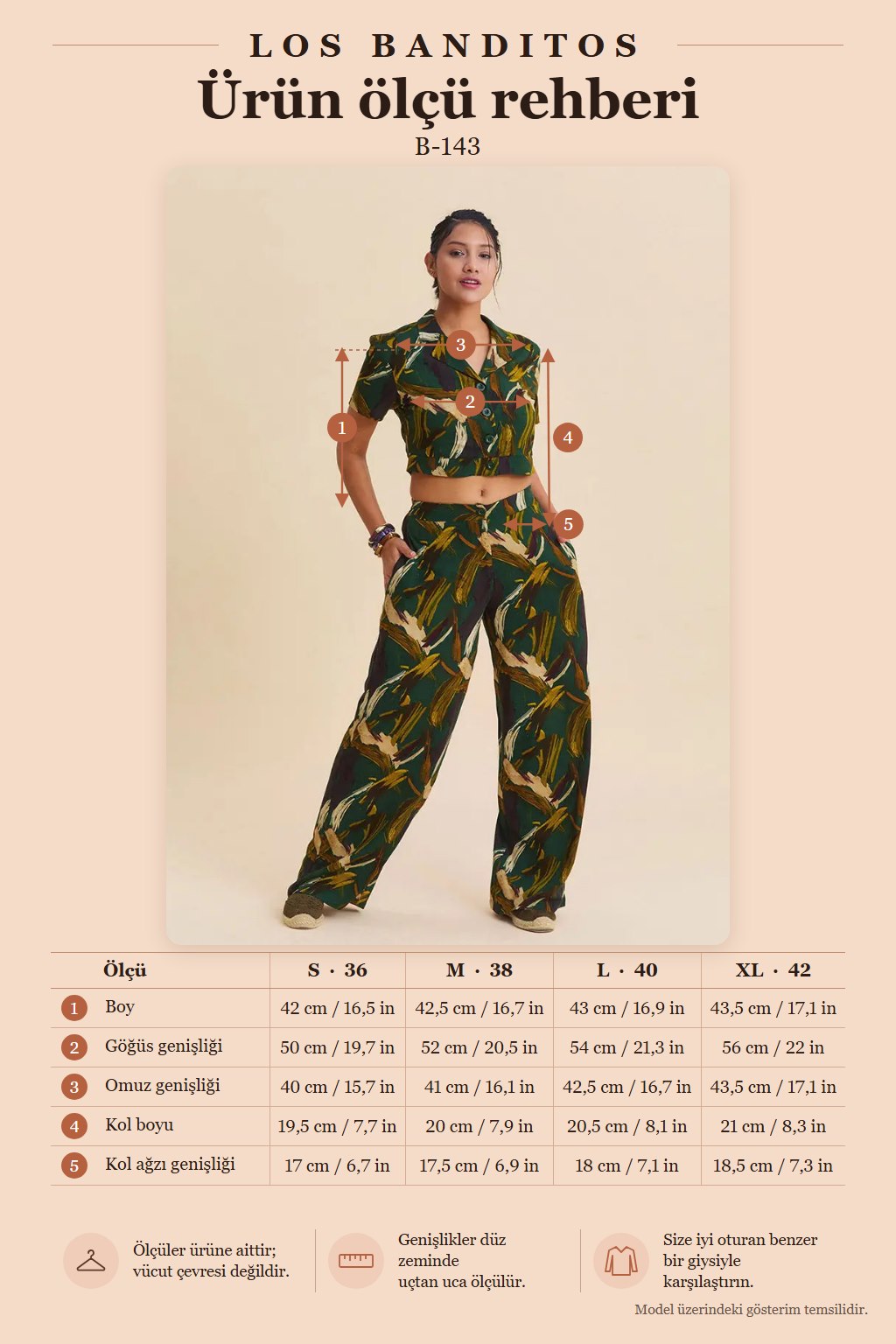 Collared Button-Up Khaki Crop Blouse 7282