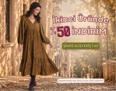 İkinci Üründe %50 İndirim