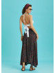 Etnik Desenli Salaş Asimetrik Etek 6281
